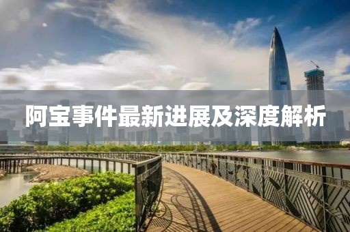 阿寶事件最新進展及深度解析