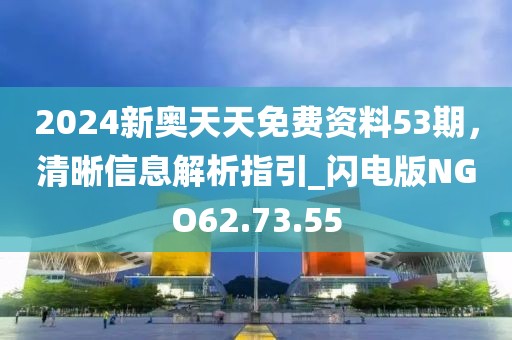 2024新奧天天免費資料53期，清晰信息解析指引_閃電版NGO62.73.55