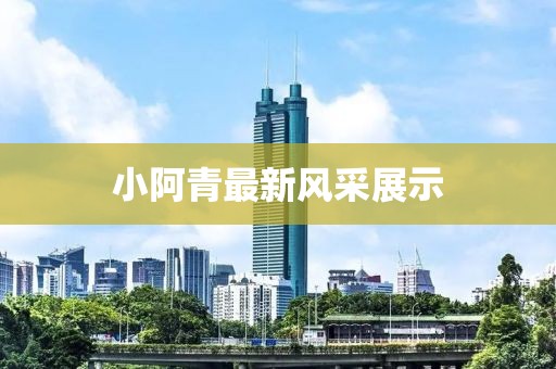 小阿青最新風采展示