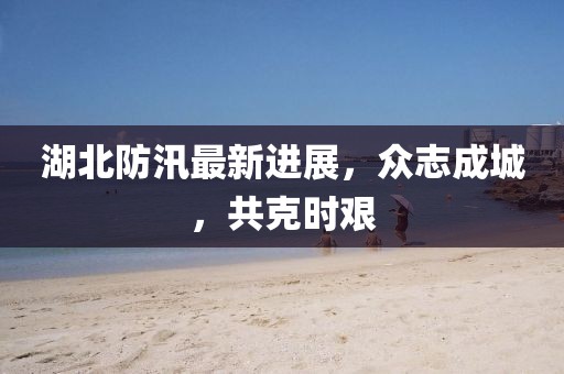湖北防汛最新進展，眾志成城，共克時艱