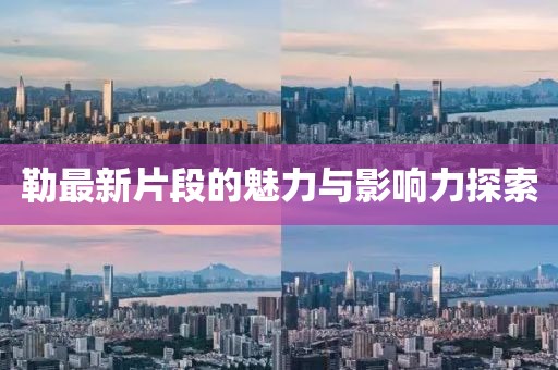 勒最新片段的魅力與影響力探索