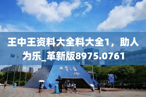 王中王資料大全料大全1，助人為樂_革新版8975.0761