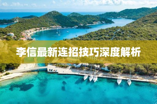 李信最新連招技巧深度解析