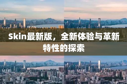 Skin最新版，全新體驗與革新特性的探索