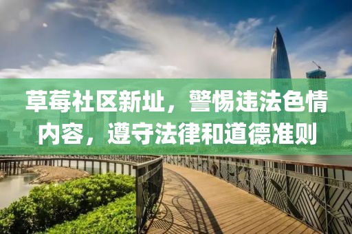 草莓社區(qū)新址，警惕違法色情內(nèi)容，遵守法律和道德準(zhǔn)則