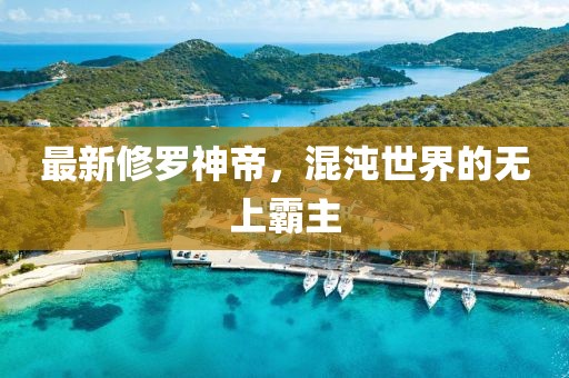 最新修羅神帝，混沌世界的無上霸主