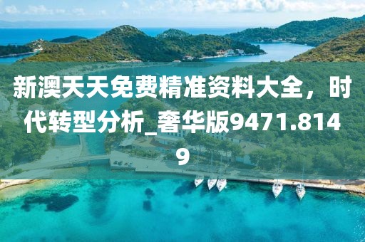 新澳天天免費精準資料大全，時代轉型分析_奢華版9471.8149