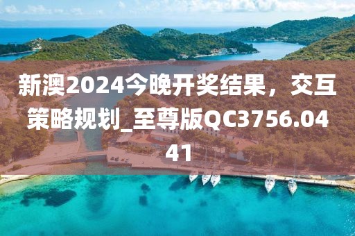 新澳2024今晚開獎結(jié)果，交互策略規(guī)劃_至尊版QC3756.0441