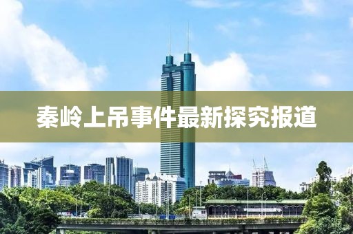 秦嶺上吊事件最新探究報道