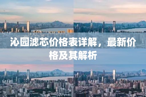 沁園濾芯價(jià)格表詳解，最新價(jià)格及其解析
