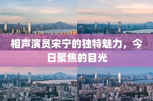 相聲演員宋寧的獨特魅力，今日聚焦的目光