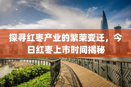 探尋紅棗產(chǎn)業(yè)的繁榮變遷，今日紅棗上市時(shí)間揭秘