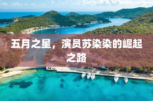 五月之星，演員蘇染染的崛起之路