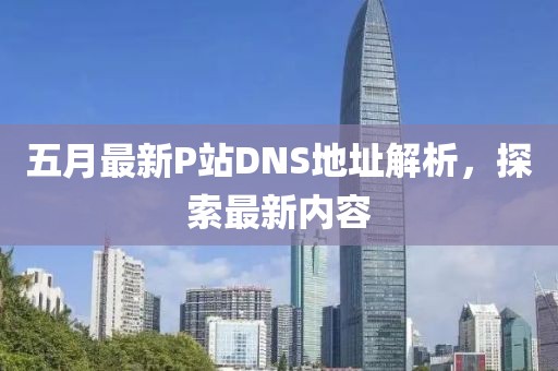 五月最新P站DNS地址解析，探索最新內容