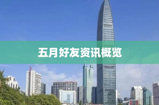 五月好友資訊概覽
