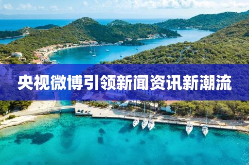 央視微博引領新聞資訊新潮流