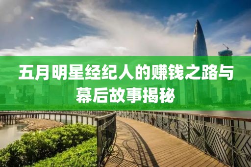 五月明星經紀人的賺錢之路與幕后故事揭秘