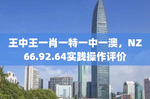 王中王一肖一特一中一澳，NZ66.92.64實踐操作評價