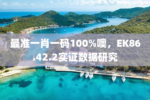 最準一肖一碼100%噢，EK86.42.2實證數據研究