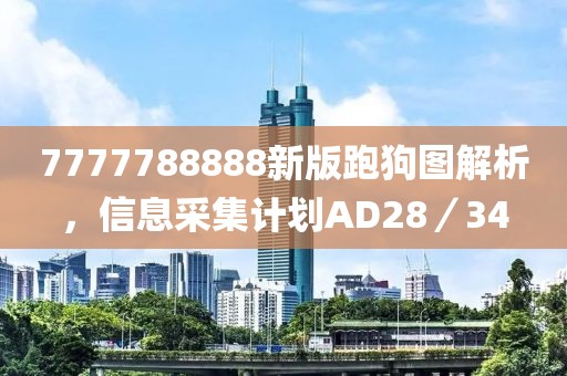 7777788888新版跑狗圖解析，信息采集計(jì)劃AD28／34