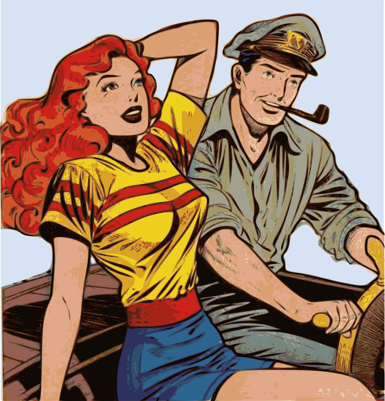 五月復古動漫頭像男的魅力風采